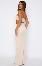 Lil Mermaid Maxi Skirt Latte