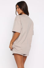 Core Classic Oversized Tee Moon