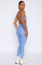 Go Getter High Waisted Leggings Blueberry